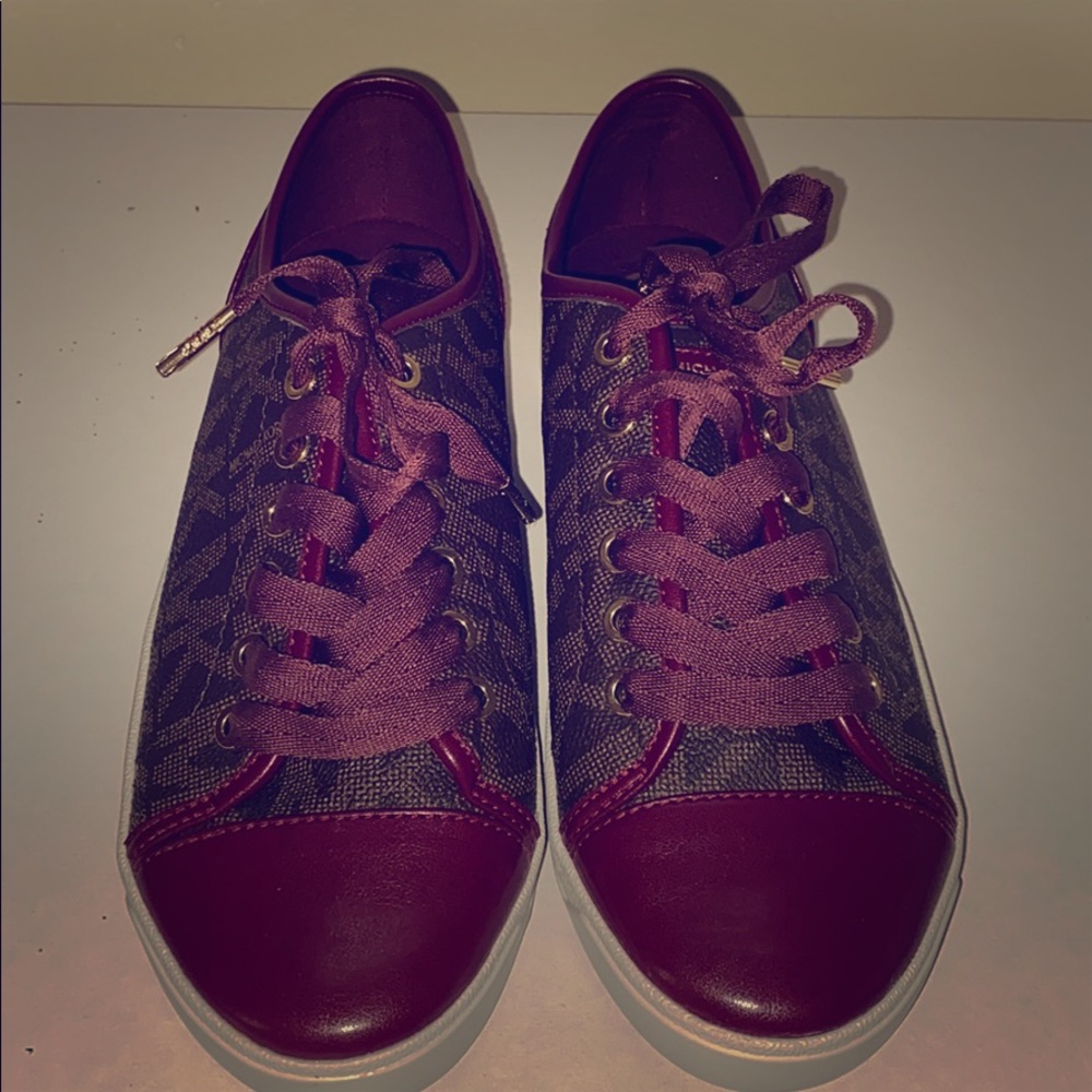 Oxblood MK City Sneakers